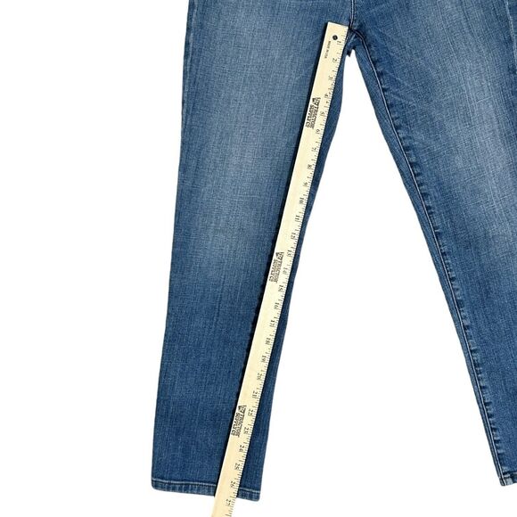 Eileen Fisher Jeans Womens Size 2 Blue Straight Leg Stretch Medium Wash Denim - Picture 16 of 16